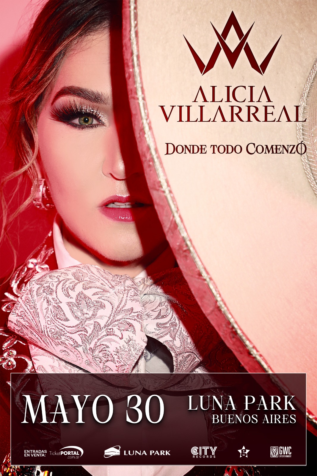 Alicia Villarreal La leyenda de “Grupo Limite” Por primera vez en Argentina 30 de mayo Estadio Luna Park