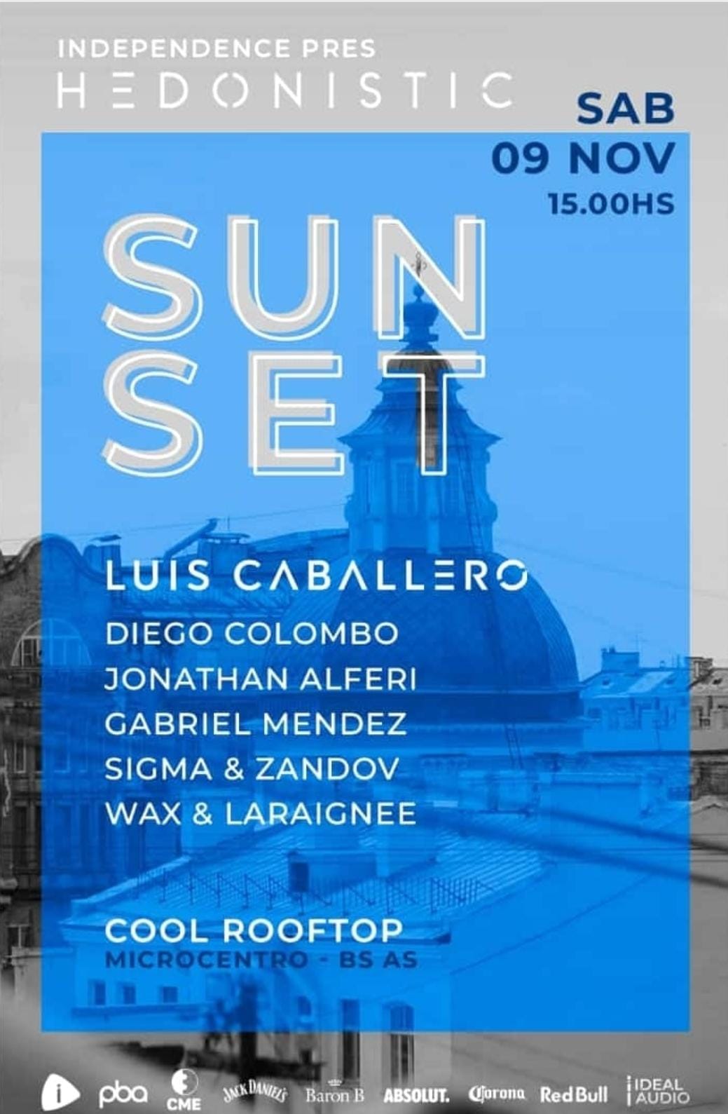 Llega Experiencia: INDEPENDENCE PRES  HEDONISTIC, SUN SET