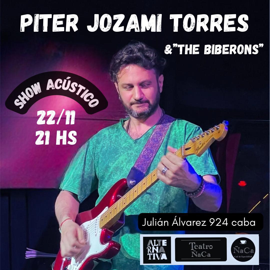Piter Jozami Torres llega al Teatro Ñaca