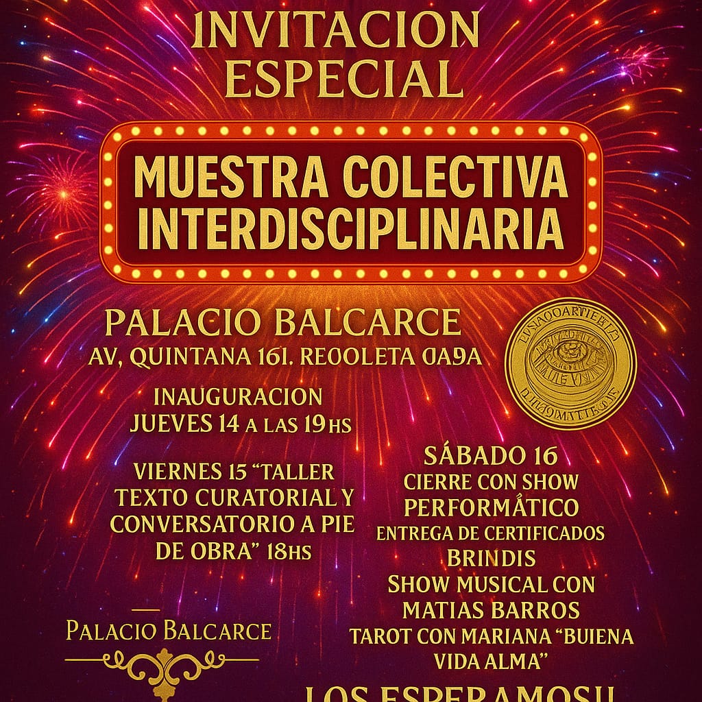 Tres días de arte y cultura en el Palacio Balcarce de la mano de Espacio Arte Kalon